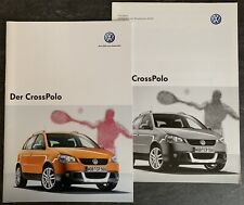 Brochure VW Polo Cross & Techn. Data/equipment 5/2007 DINA4 22+8 pages gloss