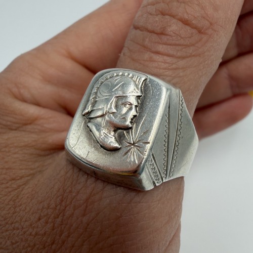 Bague homme argent massif - bague,