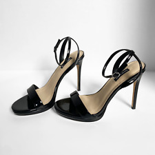 Nine West Women's Loola Ankle Strap Sandal, Size 7.5 (fits like 7) Holiday Party