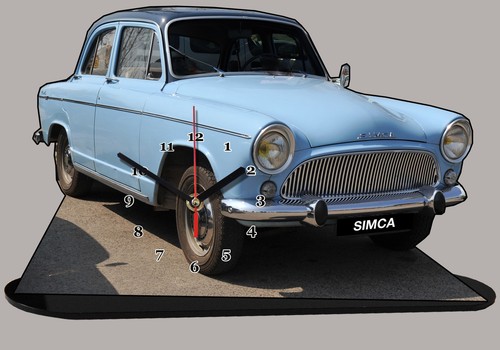 Miniature model cars simca - model, cars,