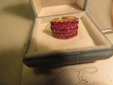 Bague  or 14 carats 4 anneaux