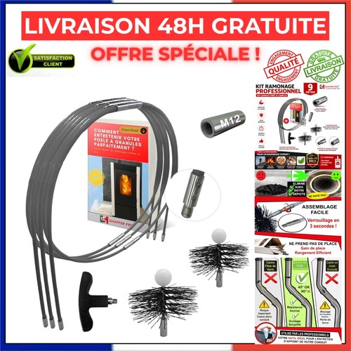 Kit ramonage poêle - , à