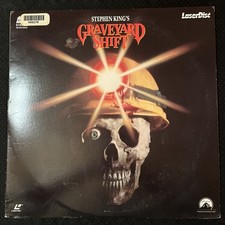 Graveyard Shift - 1990 Laser Disc Movie, Stephen King & Paramount Pictures