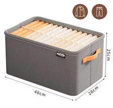 Armoires De Rangement Épaisses Pour Vêtements, Boîte De Rangement Pour Jeans, Or