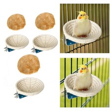 Nid d'élevage d'oiseaux, nid de cage à oiseaux pour pinsons, inséparables,