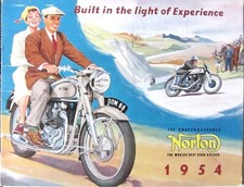 1954 MOTO NORTON GAMME