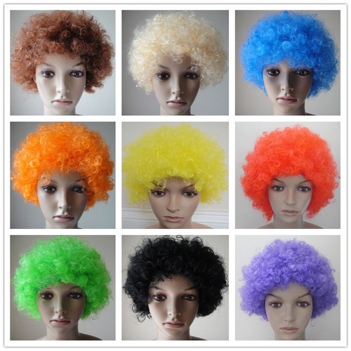 Bouclé afro déguisement robe - afro,