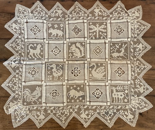 Dentelle ancienne grand - ancienne,