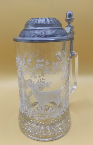 Ancienne chope bière verre