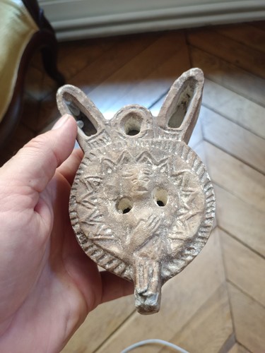 Ancienne lampe huile - huile, avec
