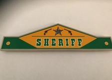 Playmobil Western - Transportable House Sheriff Sign 4398