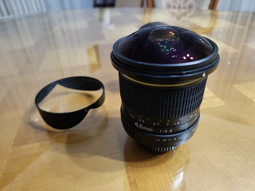 Opteka 5mm fish eye nikon - opteka, 6.5mm
