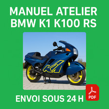 Manuel Atelier BMW K1 K100 RS