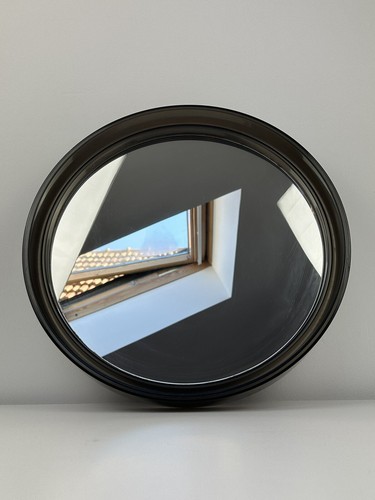 Grand miroir rond space age - miroir,