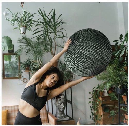 Art pinecone yoga ball chair - art,