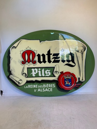 Ancienne plaque publicitaire - ancienne,