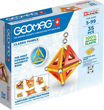 Geomag Jeu d'aimants - Classic Panels Recyclé - 35 Pièces