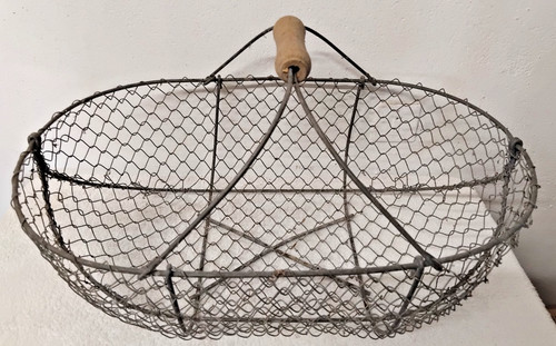 Ancien panier métal - ancien,