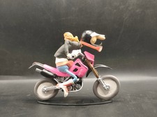 MOTORCYCLE FIGURE JOE BAR TEAM PAT APOUM KAWASAKI 650 KLX 1/18