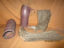 LOT DE 2 PAIRES DE GUETRES