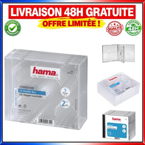 Hama boîtiers dvd - boîtiers, cd/dvd