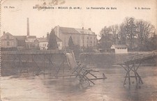 77 MEAUX LA PASSERELLE DE BOIS