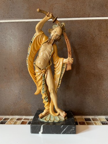 Figurine vintage samouraï - figurine,