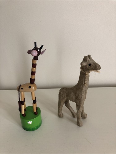 Lot girafes jouets - 2, girafes,