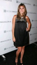 $298 BCBG BLACK SLEEVELESS APPLIQUE SILK DRESS NWT 6