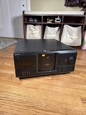 Sony CDP-CX220 200 Disc Mega Storage CD Player Disc Carousel - No Remote/Works!