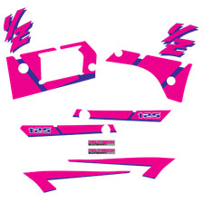 YAMAHA YZ 125 1991 Decal Graphic/kit déco/autocollants/stickers origine/décalcos