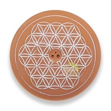 Support à encens fleur de vie