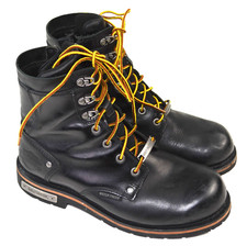 Harley-Davidson Men's Hamerton 6.5-Inch Waterproof Motorcycle Boots D93585 Sz 10