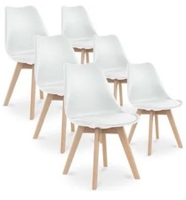 Chaises - Blanc - Scandinave -