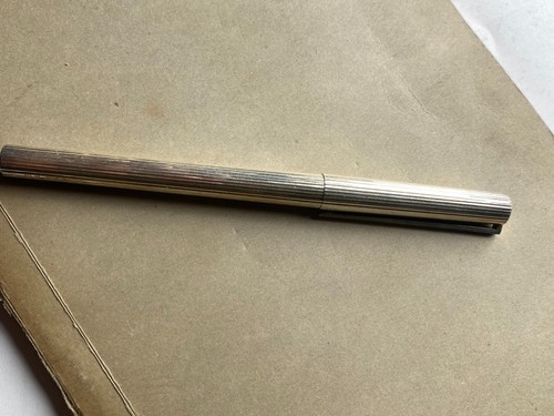 Stylo dupont plume corps - or,