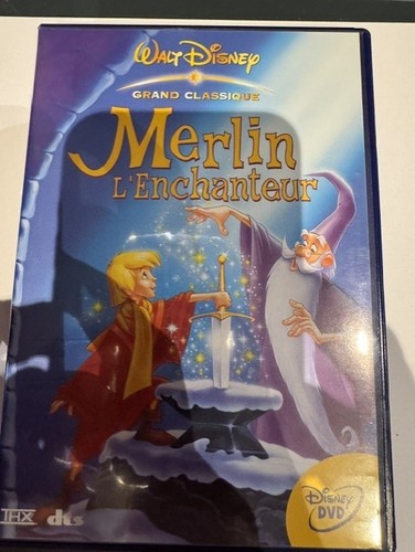 Dvd disney 20 - dvd, merlin