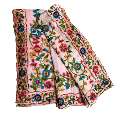 Robe indienne vintage brodée