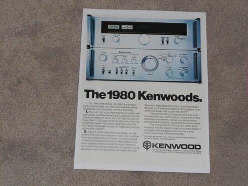 Kenwood amplfier tuner - kenwood,