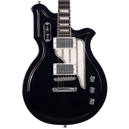 Airline guitars map black - airline,