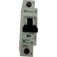MOELLER XPole ISOL Disjoncteur 230/400V 240/415V FAZ-C3/1