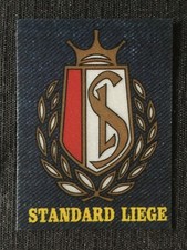 STICKER TISSU PANINI JEANS FUSSBALL 1978 BADGE FOIL STANDARD LIEGE MINT ORIGINAL