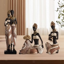 Statue africaine en résine