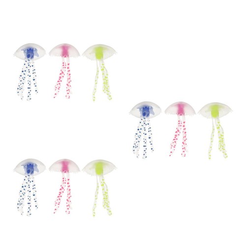 9pcs jellyfish shape led - 9pcs,