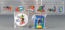 Asterix - Schoolboy Set Pencil Cutter Rule - Advertising Kid 1994/95
