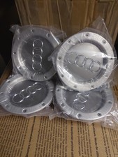 4 CACHES DE ROUES AUDI 146MM