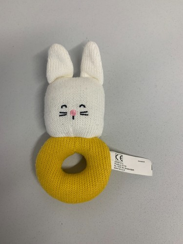 Peluche hochet lapin mignon - hochet,