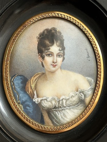 Superbe ancienne miniature - superbe,