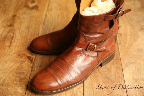 Chaussures bottes zippées - , en