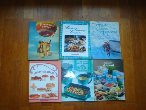Lot livres tupperware - lot, de