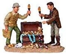 TREASURE HUNTERS Egypt Egyptian Lemax SPOOKY TOWN 2010 NEW - #02774 RETIRED